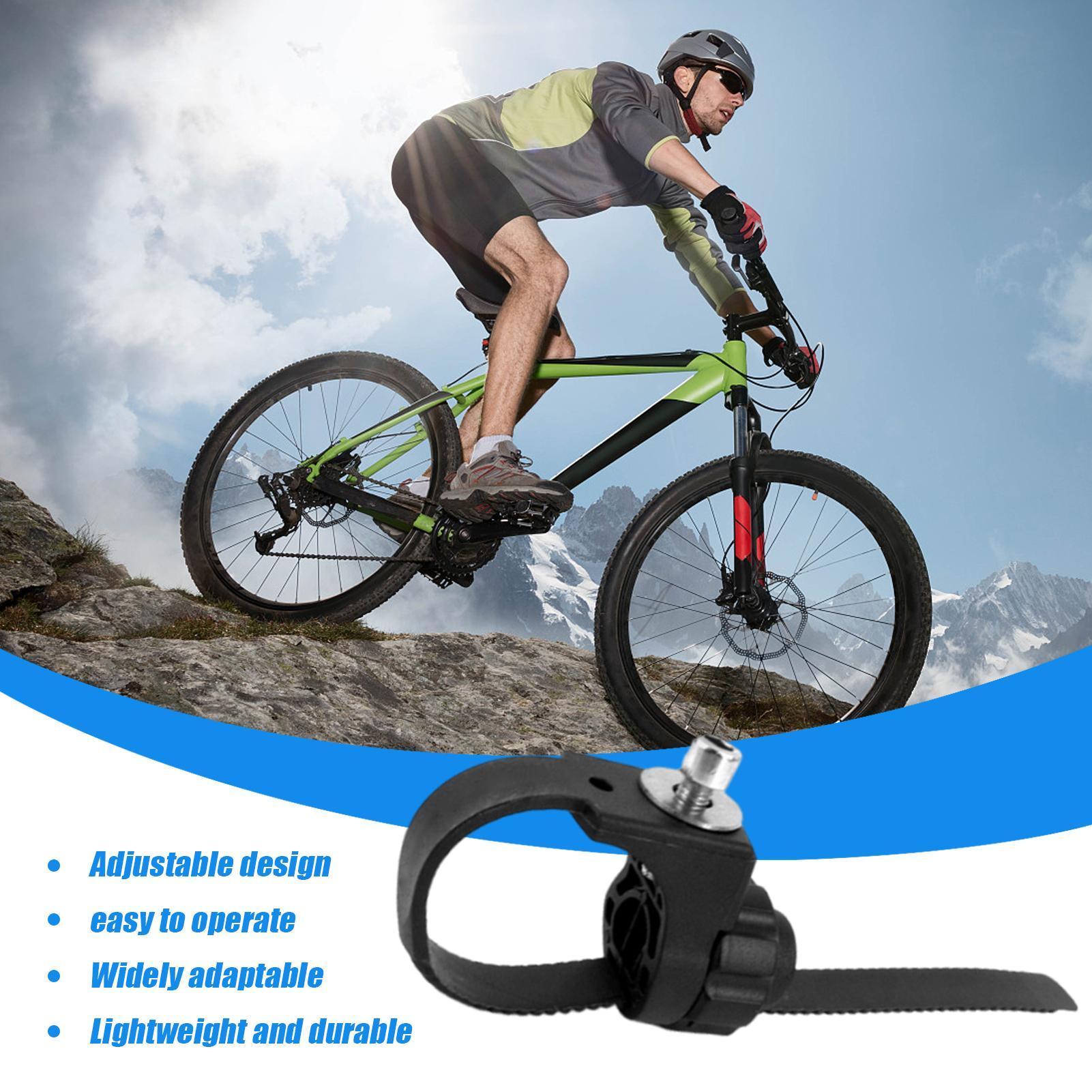 Mounting Clamp For Cycle Mudguard Portable Mud Guard Front Fork Adapter Bracket  E-Bike Reserved Hole Buckle Hoop Accessories CN