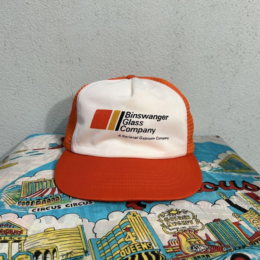 

[USED] OLD company mesh trucker cap 90s 00s Y2K cap