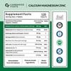 Carbamide Forte Calcium & Vitamin D3 Tablets | Calcium Magnesium Zinc - Bone Health & Joint Support - 120 Tablets