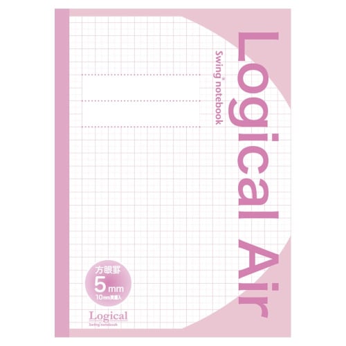 Nakabayashi Note Logical Air Lightweight Notebook 5mm B5 5-Book Pack HB5-H502-5P