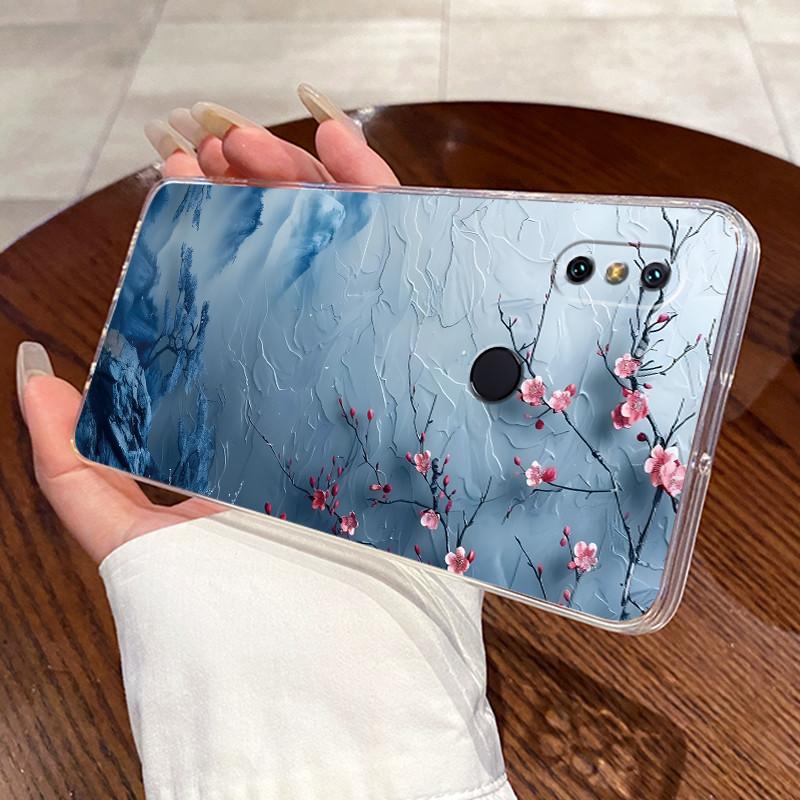 Jelly Casing For Xiaomi Mi A2 Fundas For Xiaomi Mi 6X Capa Clear Silicone Soft TPU Back Cover Cute Cat Rabbit Heart Phone Case