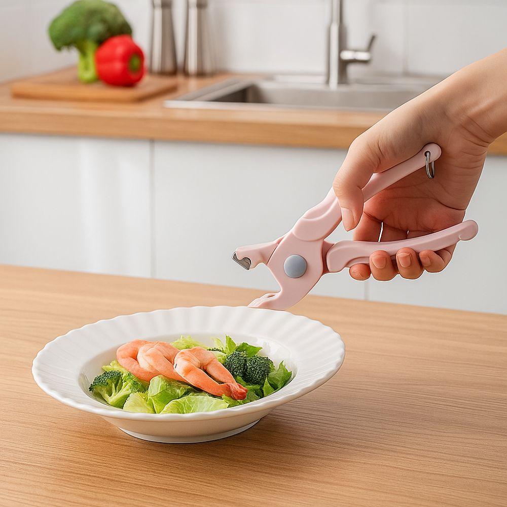 Anti-Slip Anti-Scald Clip Multi-Function Plate Gripper Food Handling Pot Holder  Household