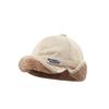 Lamb wool thickened warm duck tongue ear protection hat men and women autumn and winter thickened cycling flight