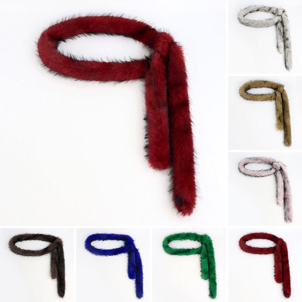 Y2K Punk Pelsbelte Supermykt Plysj Midjekjede Harajuku Hiphop Jeansbelte Jeansbukser Dekor