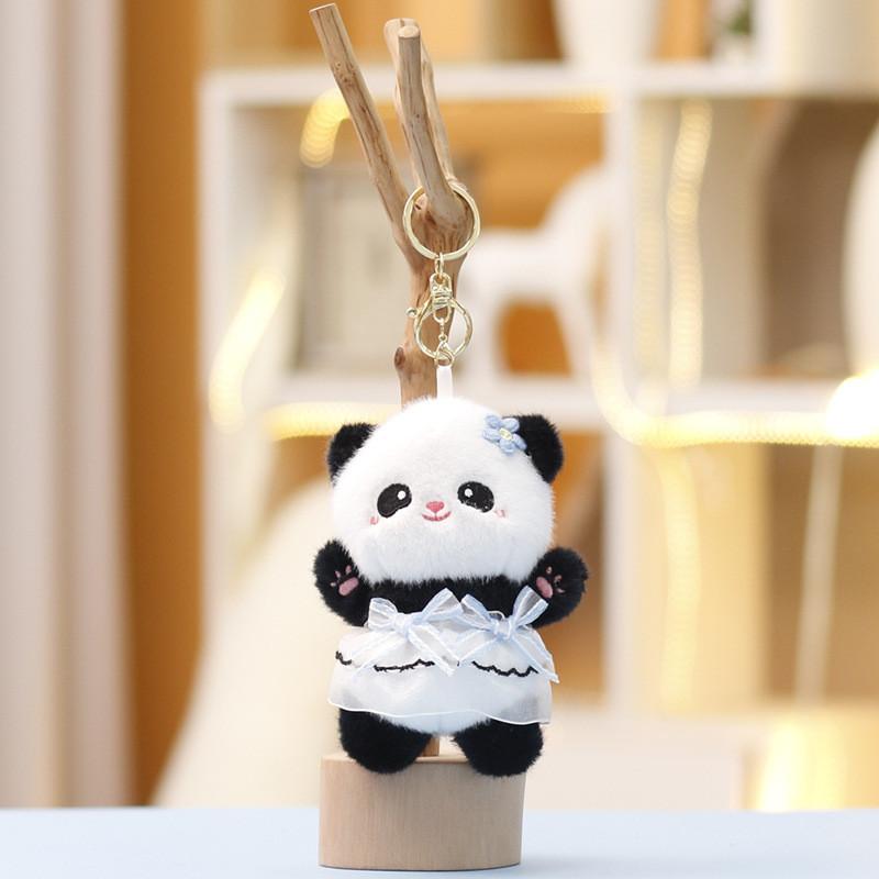 Plush Panda Toy With Soft Short Plush For Kids And Collectors
