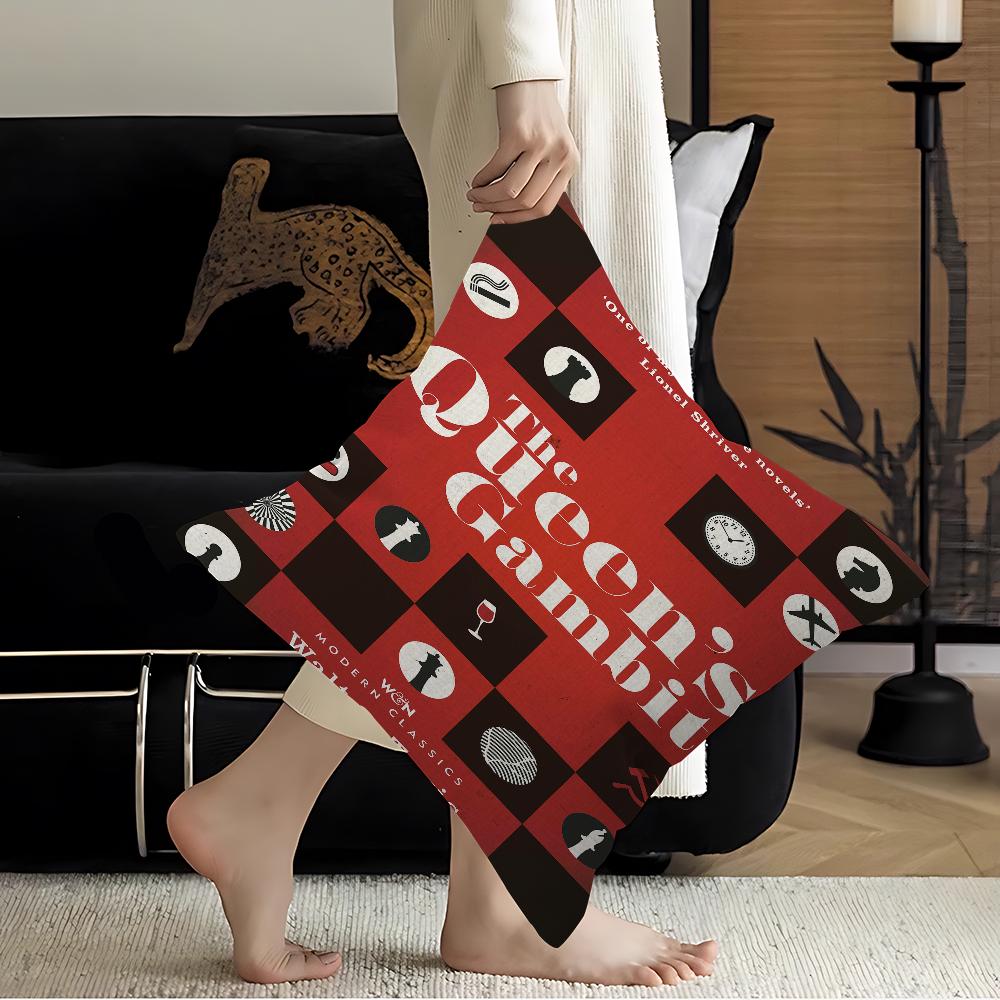 The Queen's Gambit Pillowcases Home Bedding Decorative Pillow Cover Wedding Super Soft Pillow Case