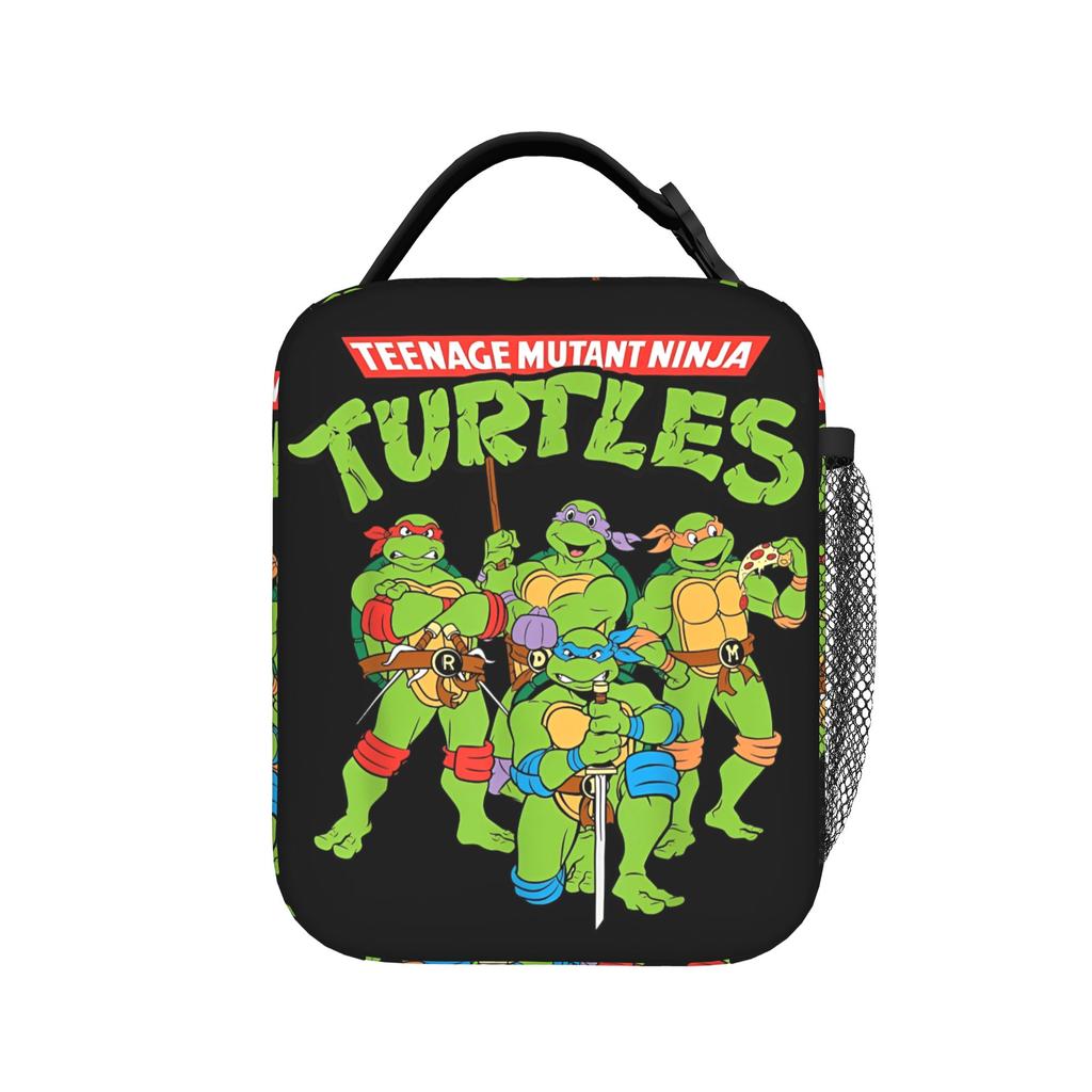 Donatello Raphael Michelangelo Leonardo Insulated Lunch Bag Lunch Container Ninja Turtles Tote Lunch Box Food Storage Bags