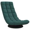 Floor Chair Rotatable Dark Green 70x51x79 Cm Fabric