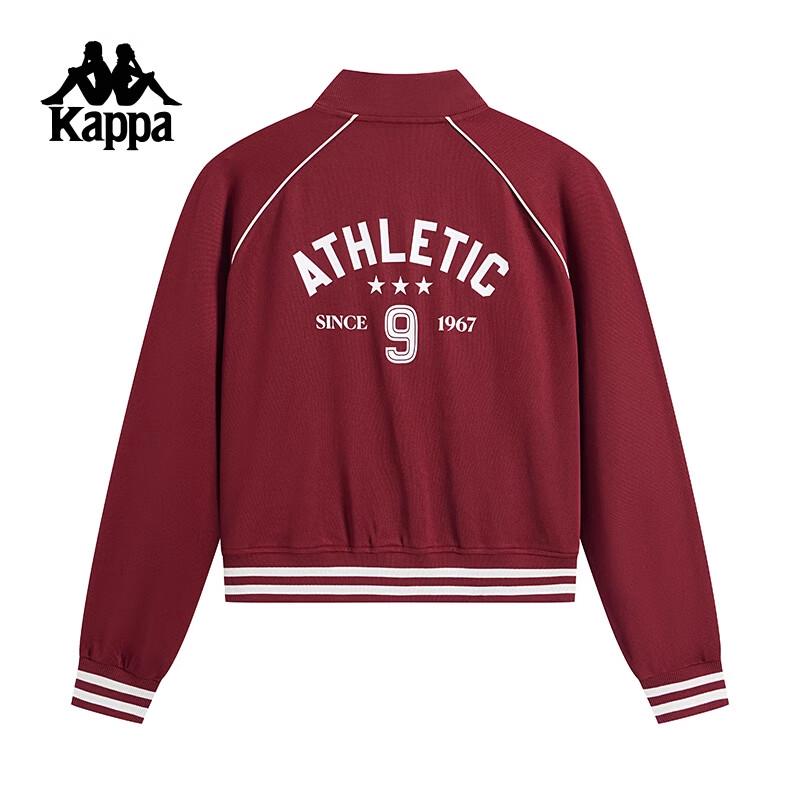 Kappa Women s Retro Knit Baseball Jacket M