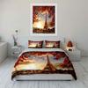 Eiffel Tower and Foliage. Bedding Sets Duvet Cover Sets Duvet Covers Pillowcases(1*Duvet Cover 2*Pillowcases Without Duvet Insert)