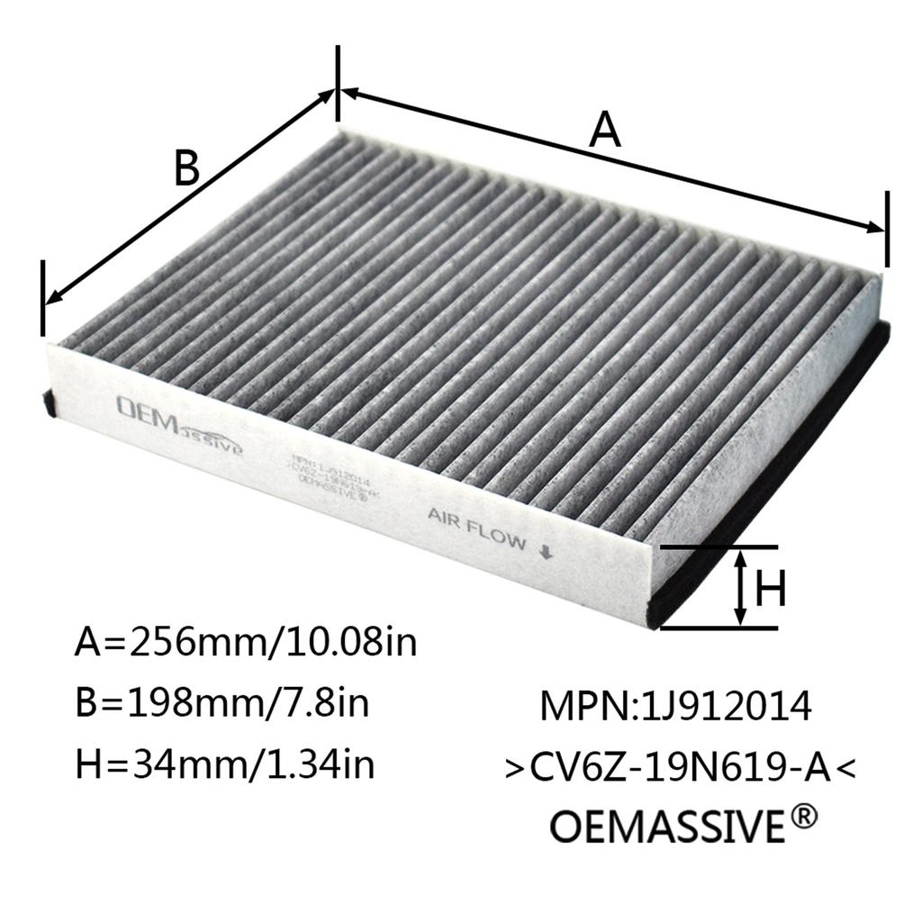 Combo Set Engine Cabin Pollen Air Filter 7M51-9601AC CV6Z-19N619-A For Ford Escape Kuga Focus MK3 Lincoln MKC 2013 - 2018 2019