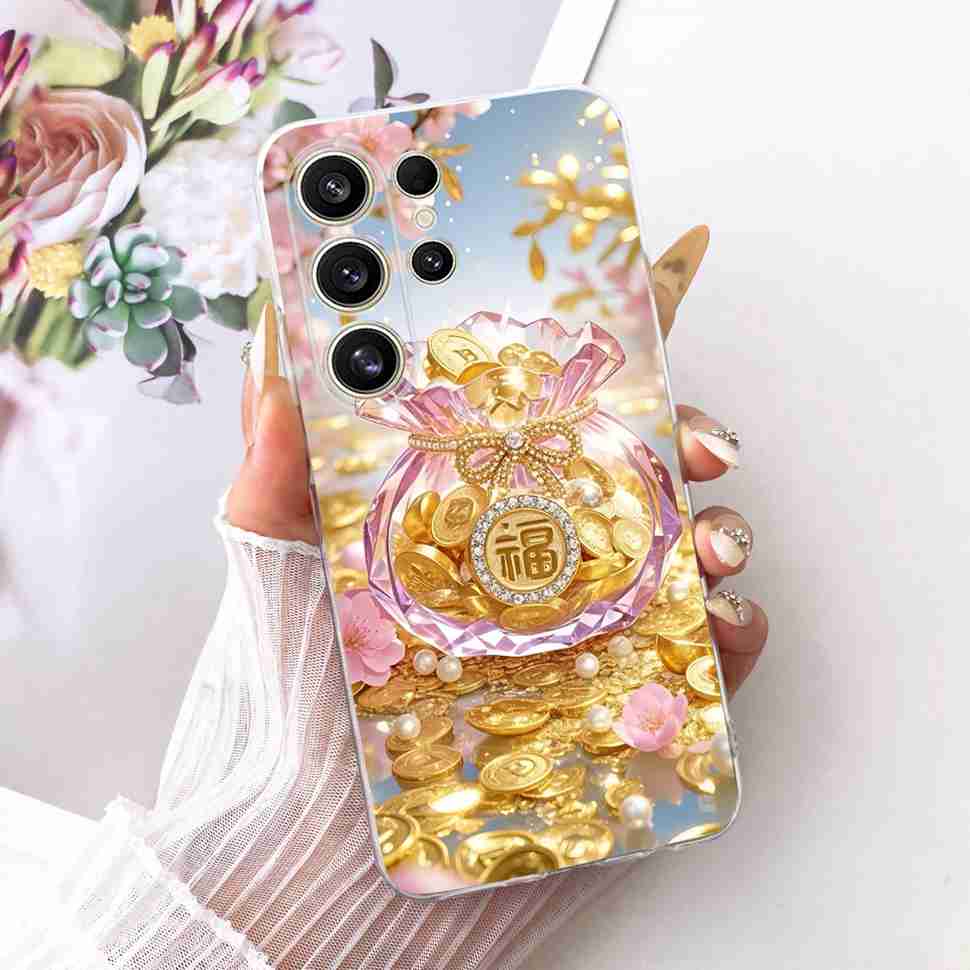 For Samsung Galaxy S25 Ultra 5G Case Beautiful Butterfly Soft Silicone Cover For Samsung S 25 S25 Ultra SM-S938B Casing Coque