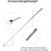 Telescopic Tool LED Magnetic Inspection Mirror, Telescopic Handle 360° Rotatable for Extra Observation