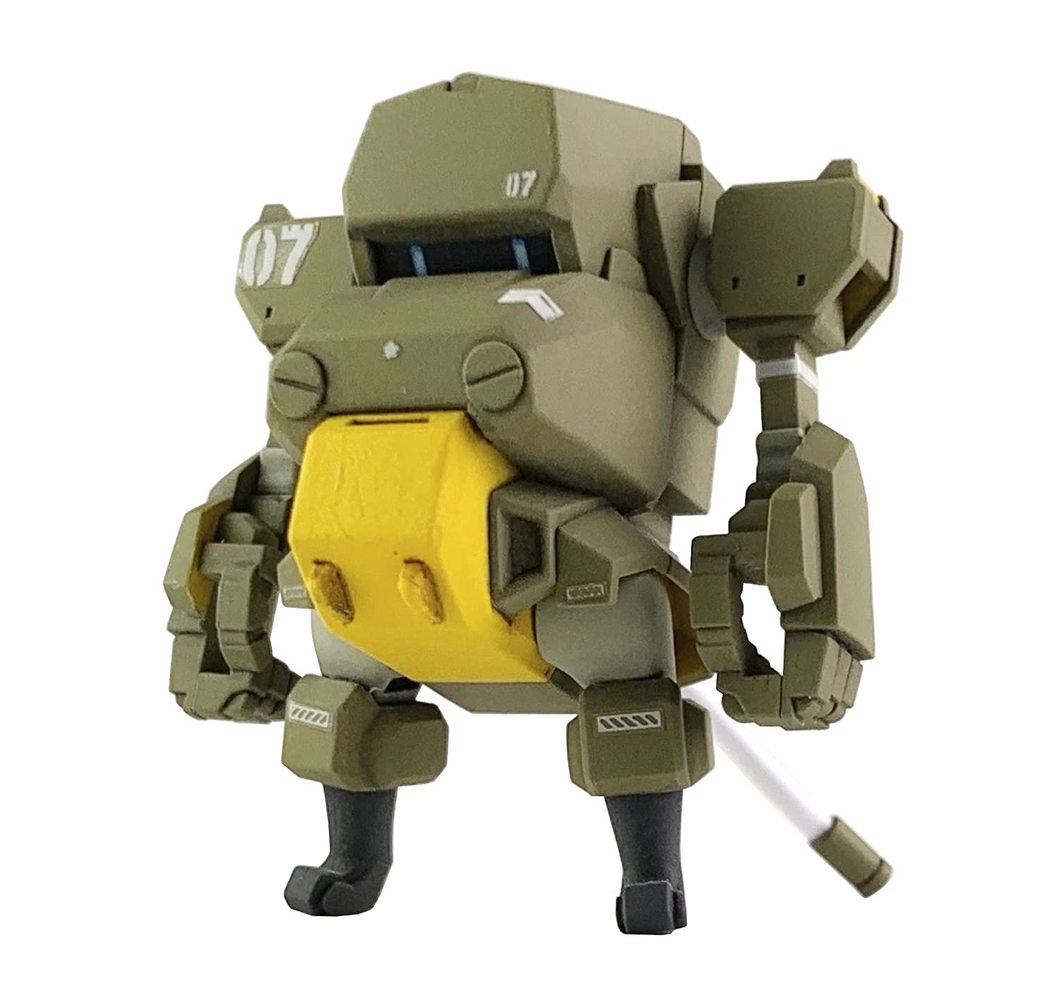 

Cavico Choipura Series 014 Type 7 V Series JGSDF Type Tank Nacchin Prototype with Weapon Approximately 45mm Plastic Model Kit M.I.Molde No. 07-II Set,