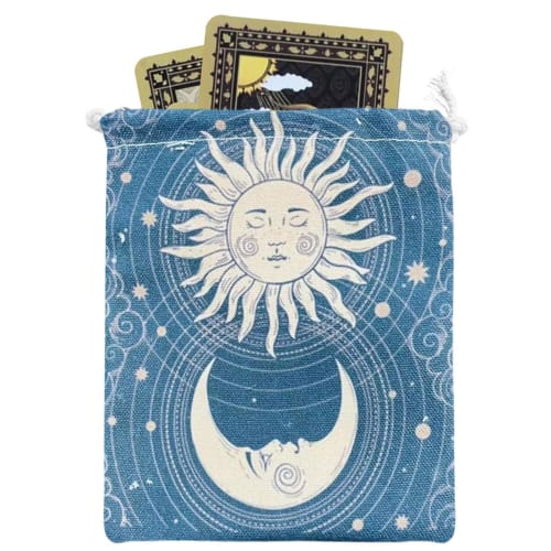 Tarot Card Holder Pouch, 1318cm Tarot Card Storage Bag, Drawstring Bag, Jewelry Storage Bag, Small Item Drawstring, Drawstring Pocket, Unique Tarot Ca