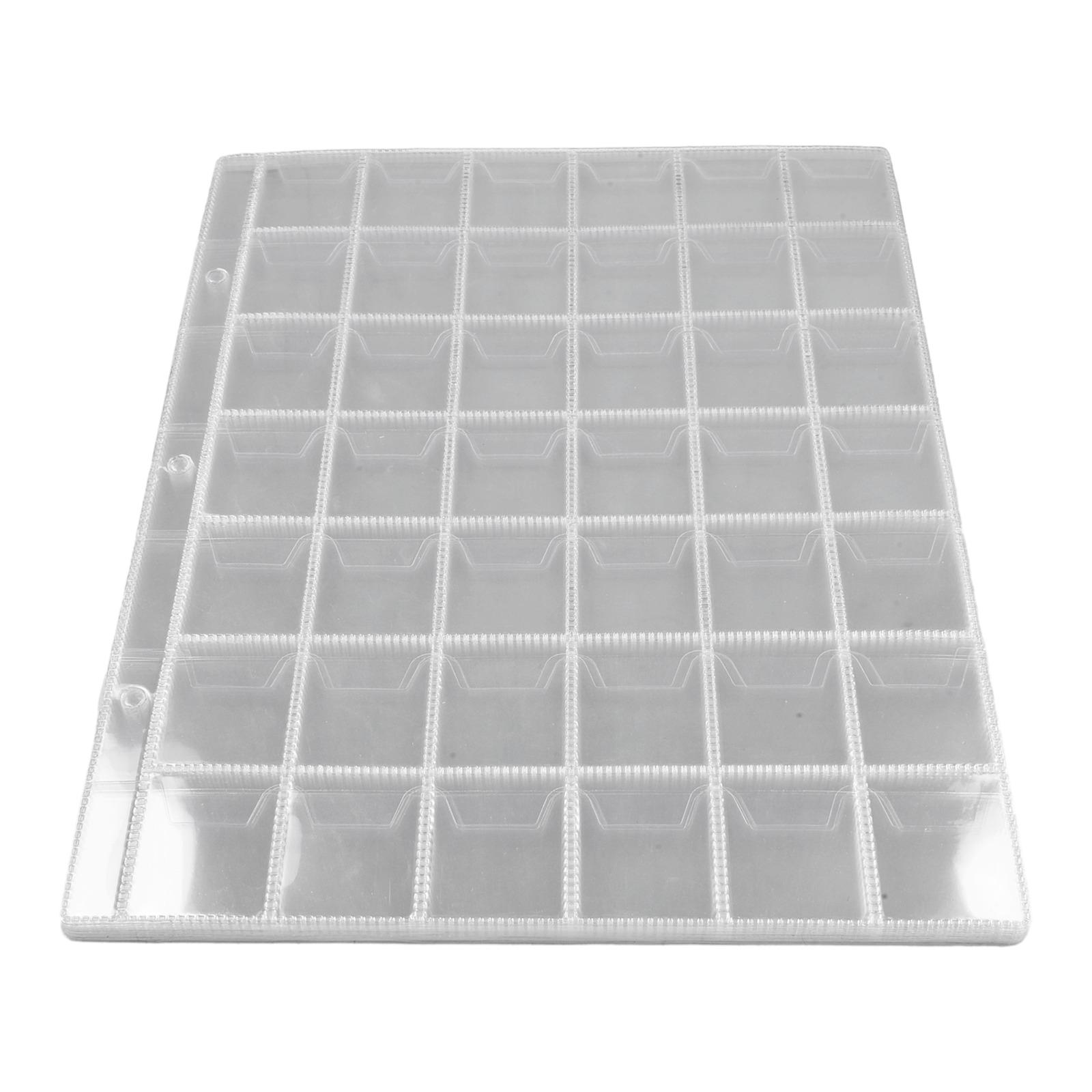 

Coin Album For Pages 10 Pack 42 Pocket Clear Plastic Wallets for Collector Use with Standard 3-Hole Ring Binder Fit China Mainland