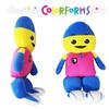 Super Soft Charlie's Colorforms City Plush Doll Toy For Kids Xmas Gift Home Decor