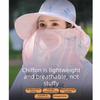 Neck Flap Fishing Hat UV Protection Outdoor Working Cap Men Women Sun Hat  Fishing