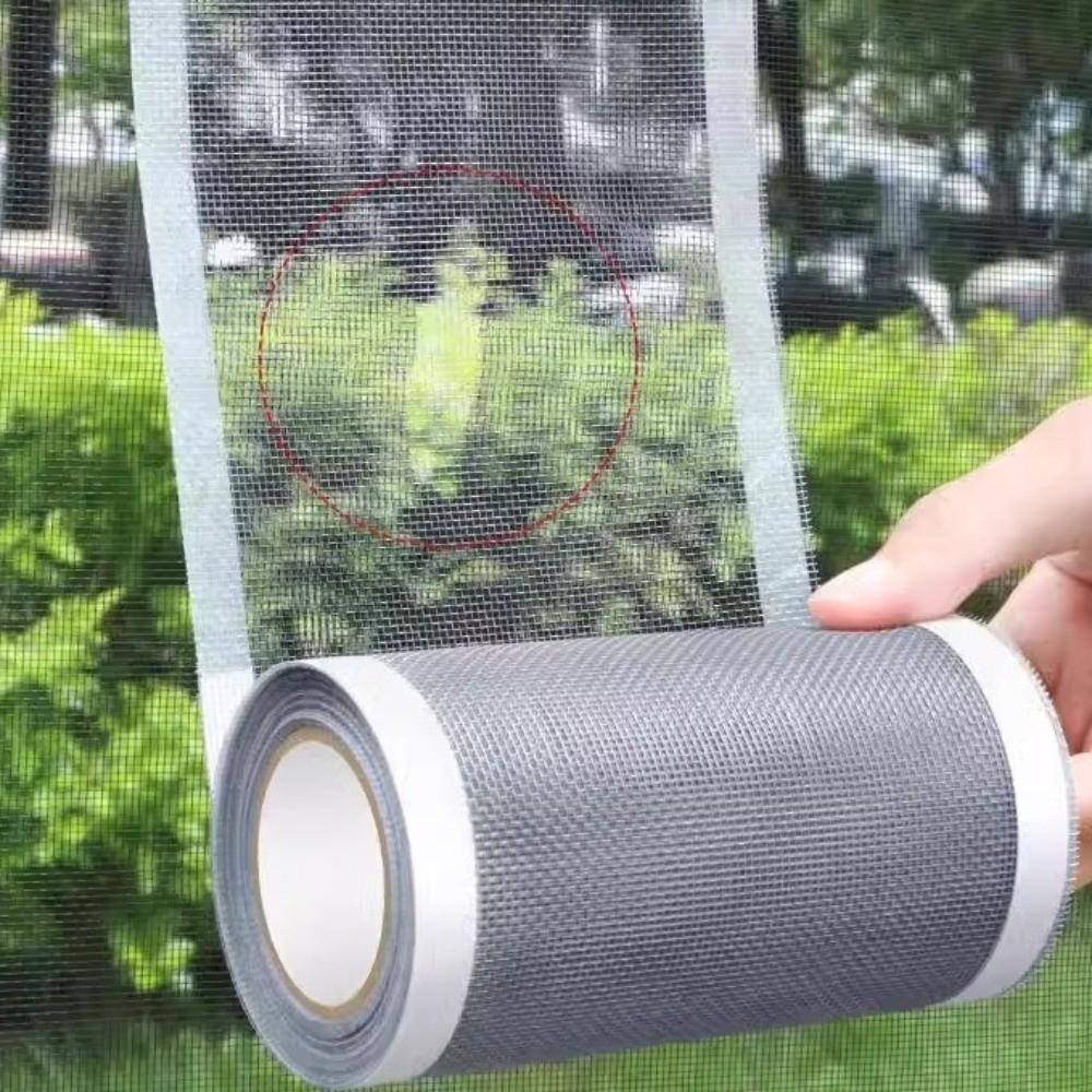 Insect Proof Repair Patch Stickers Waterproof Self-Adhesive Tape Anti-mosquito Mesh  Door Screens
