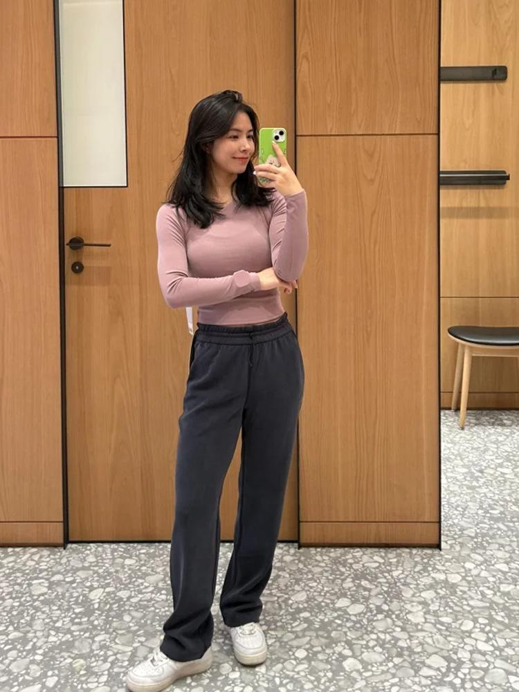 **Modal Cloud Wide-Leg Yoga Pants for Women**