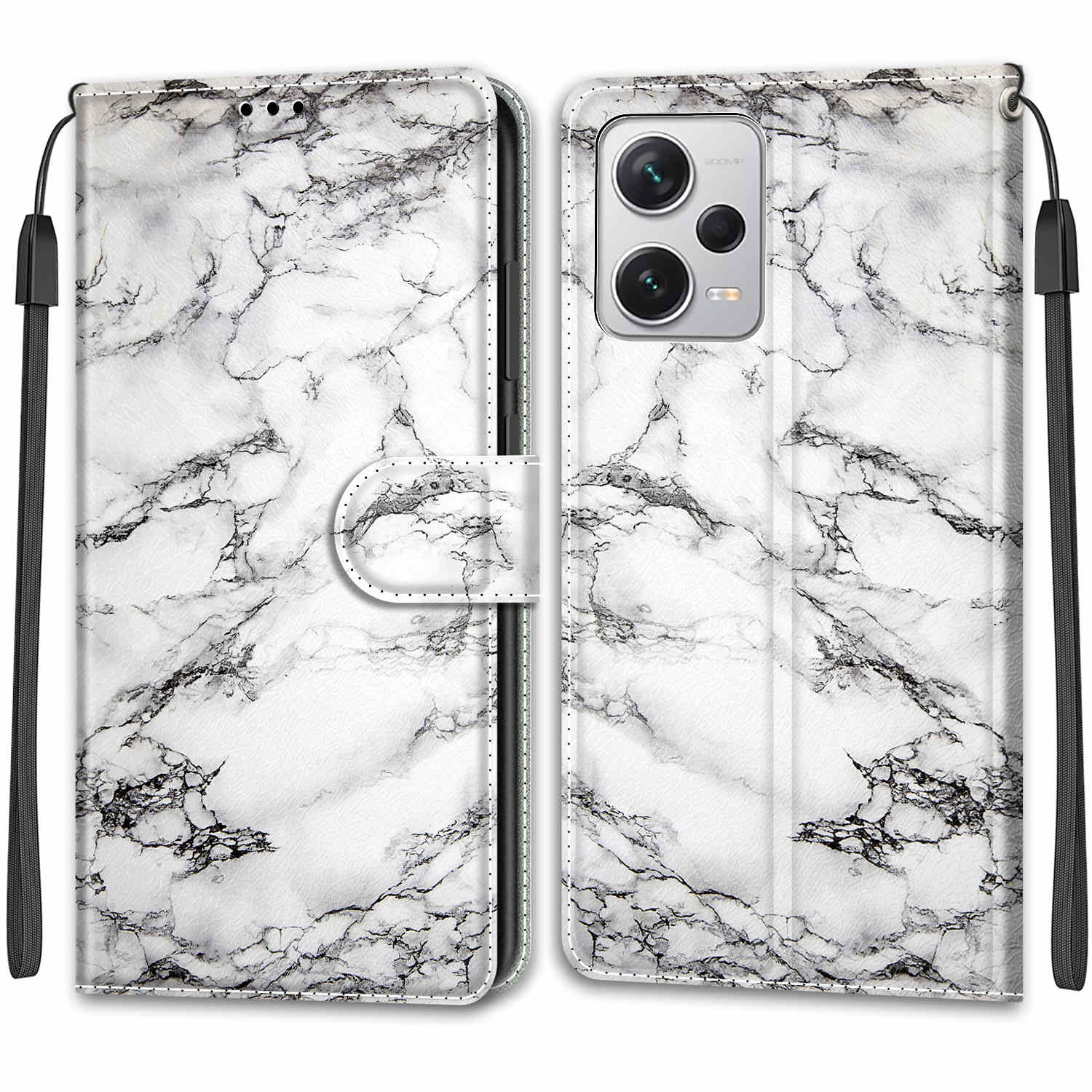 

Розкішний шкіряний чохол із розписом для Redmi Note12 Note11 Note10 Note9 Note8T Wallet Book Style Protective Cover для Redmi 10C K40S 9A 9C 10A 6A 7A Redmi10 Redmi 9