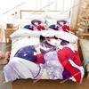 Home Textile Cartoons Megumi Kato Saekano Cover Duvet Cover Pillow Case Boy Girl Polyester Bedding Set King Queen Twin Size