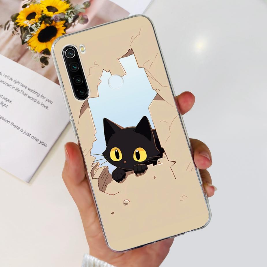 For Xiaomi Redmi Note 8 Case Note 8T Luxury Painted Cover Clear Silicone Phone Case For Redmi Note 8 Pro Note8 Note8T Soft Shell