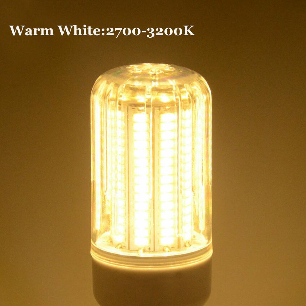 High Power 220V LED Corn Light Bulbs E14 B22 E12 Screw Base White Lamp for Home Room Replace 150W Incandescent