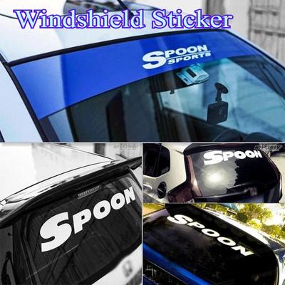 Front Windshield Sticker Car Vinyl Sticker Universal Waterproof Race Car Body Truck Bumper Rear Window Decal