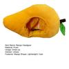 Mango Headgear Soft Simulation Fruit Hat Lovely Selfie Props Dress-up Headwear Cartoon Plush Hat Cosplay Costume Accessories Party Supplies