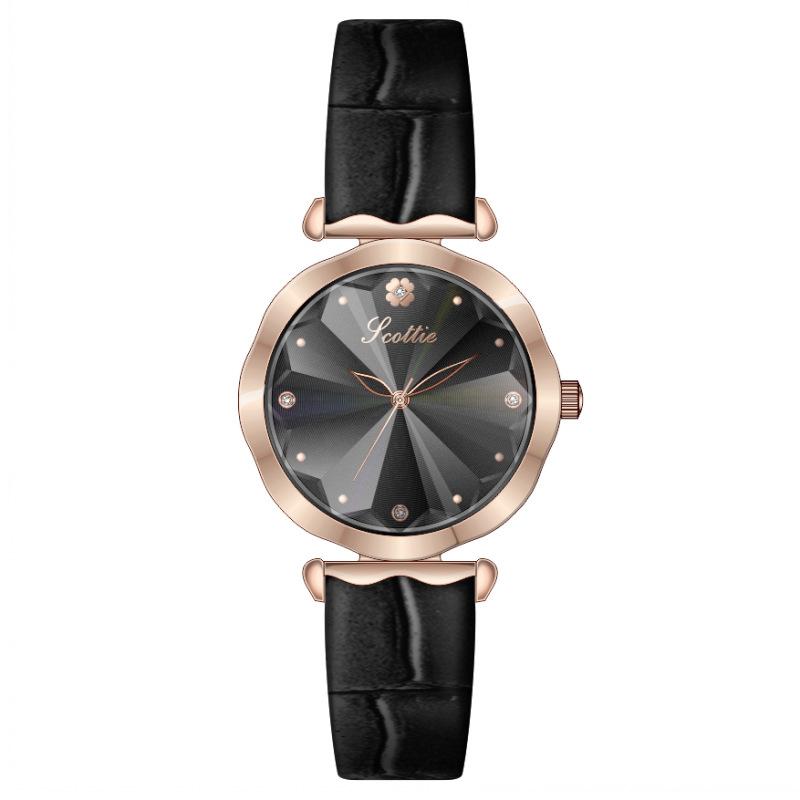 Fashion Women'S Belt Watch Simple Wind Watch Femininity Personality Casual Quartz Watch