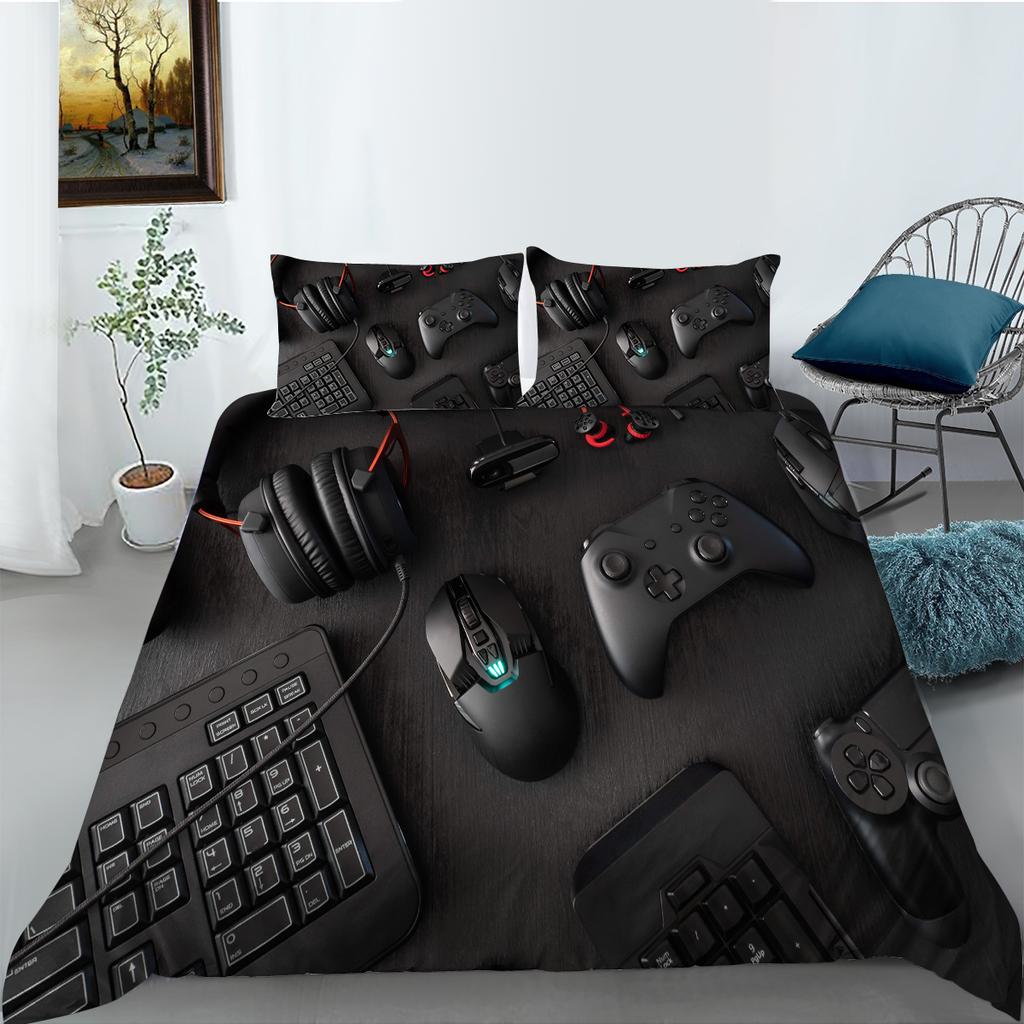 Bedding Cover Suit 3D Hot Sale Print Bed Cover Home Bedclothes Fashionable Polyester Comforter Duvet Cover Sets