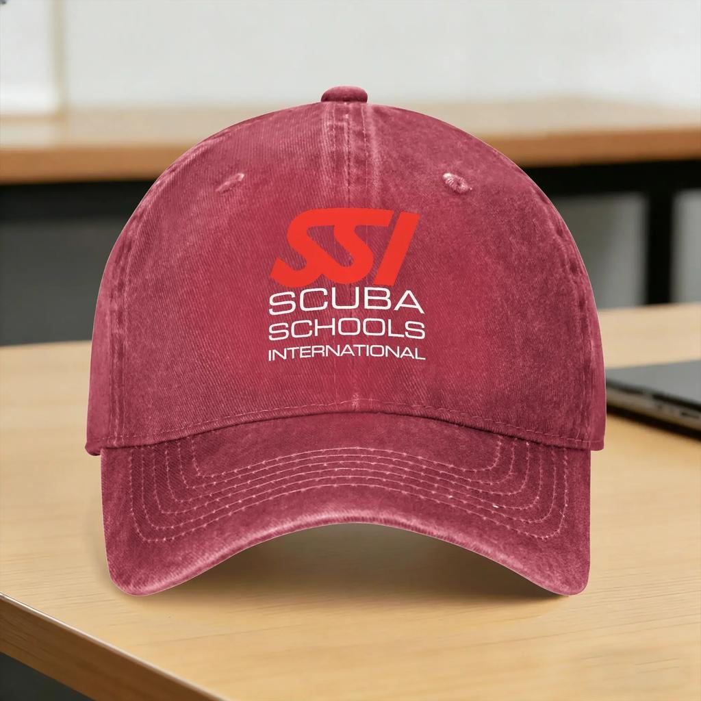 SSI Scuba Schools International Lässige Baseballkappe Für FeUnisex Unisex Sommer Jagd Camping Hip Hop Hüte Sonnenschutz Snapback Kappe