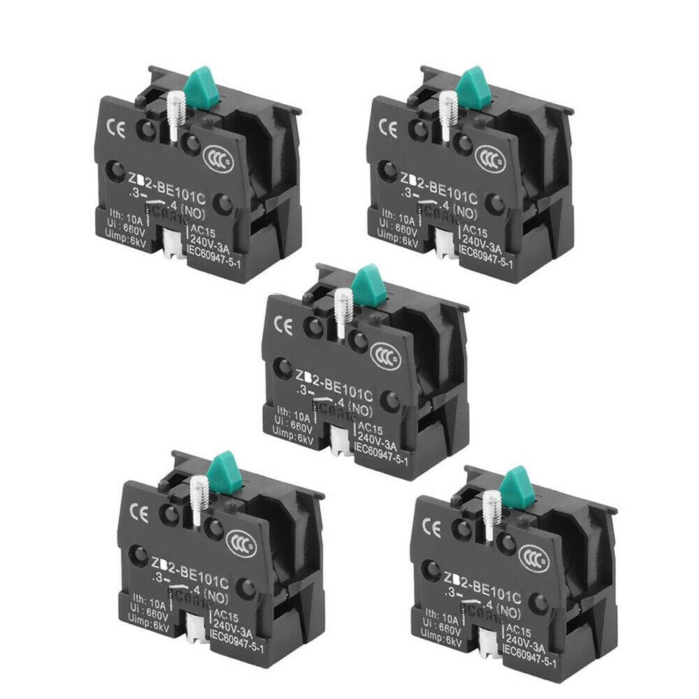 

Factory Workshop Joystick Switch Push Botton Switch Black NC ZB2-BE101C