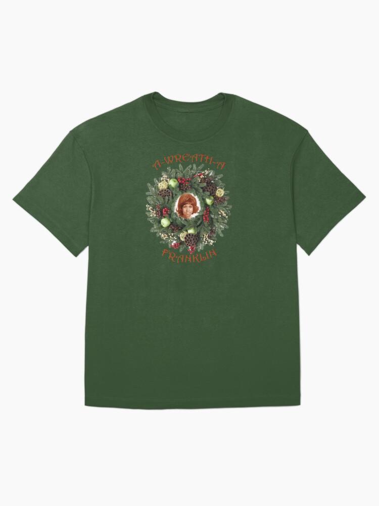 Martha Reeves & The Vandellas A-WREATH-A FRANKLIN Oversized T-Shirt