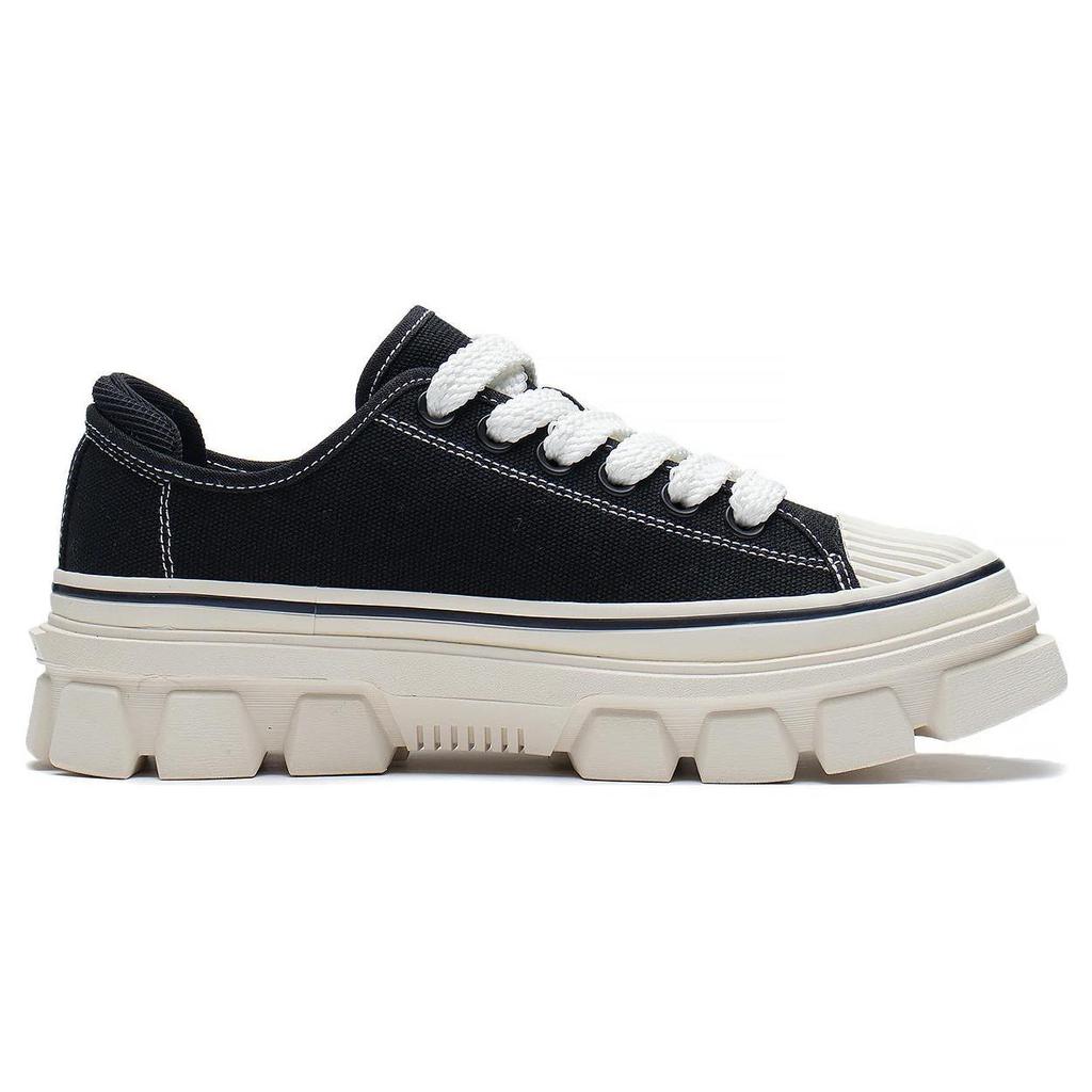 Li Ning Slip Resistant Abrasion Resistant Low top Sports Casual Shoes Unisex Black White AGCS204-3
