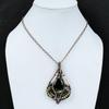 Australian Chrome Chalcedony Copper Pendant Wire Wrapped Gemstone Pendant Handmade Pendant Copper Wire Wrap Jewelry Stylish Pendant For Gift