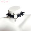 Xianyi Sex Fun Accessories Handmade Leather Demon Cat Collar Neck Strap Sweet Cool Black Pure Desire Neck Ring P36