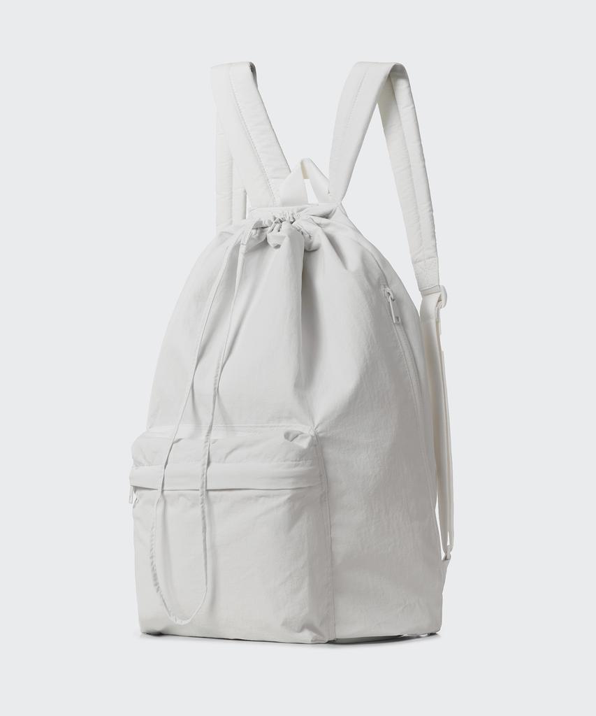 Musinsa Standard Crinkle Drawstring Easy Backpack [Dusty Cream]