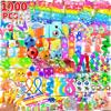 1000pcs Party Favors Goodie Bags for Kids, Fidget Toys Pack, Stocking Pinata Stuffers, Birthday Gifts, Classroom Prize, Treasure Box, Carnival