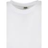T-shirt robe femme Urban Classics organic oversized slit - blanc