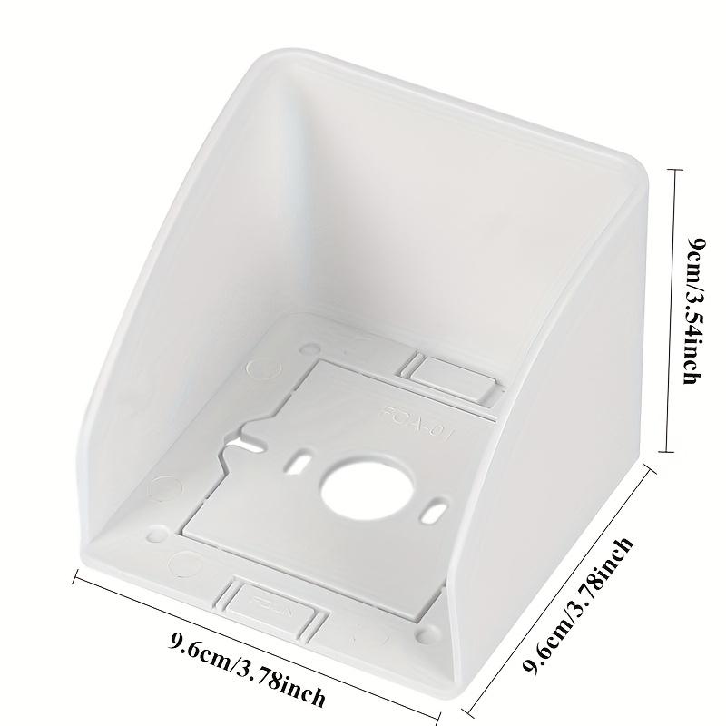 1pc Outdoor Socket Cover - Waterproof, UV-Resistant, Durable PC Plastic Protective Shell for Outdoor Use, Easy Installation