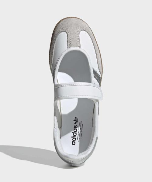 [Adidas] Samba Jane - White:Silver KJ3785