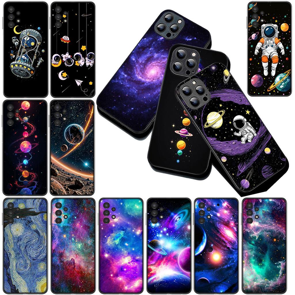 for Huawei P30 P20 Mate 20 Pro Lite Y7 Y6P Y7A 2019 Nova 5T 3I Phone Case Universe Galaxy Starry Night Sky Astronaut Rockets
