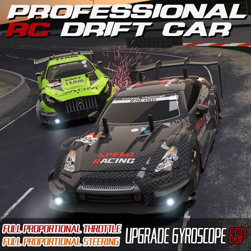 Yeni Ürün 1:16 Dört Çeker Yüksek Hızlı Uzaktan Kumandalı Araba Oransal Değişken Hızlı RC Drift Yarış Çocuk Oyuncak Araba Modeli