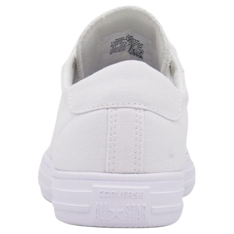 Converse Chuck Taylor Seasonal Comfortable Versatile Low Top Canvas Shoes Unisex Sneakers White A19307C