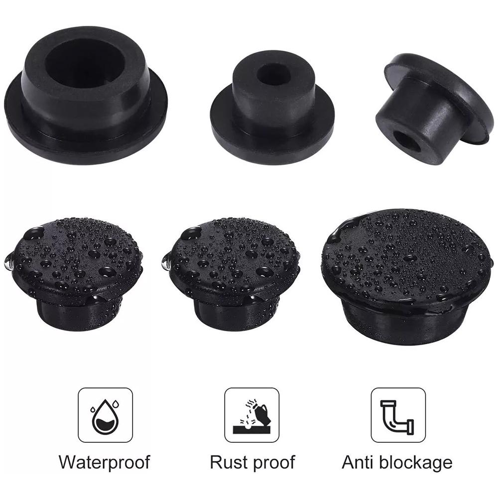 Zestaw gumowych zaślepek klapy bagażnika Samochodu Części zamienne do usunięcia uchwytu koła zapasowego dla Jeep Wrangler JK JL 2007-2025 Akcesoria zewnętrzne