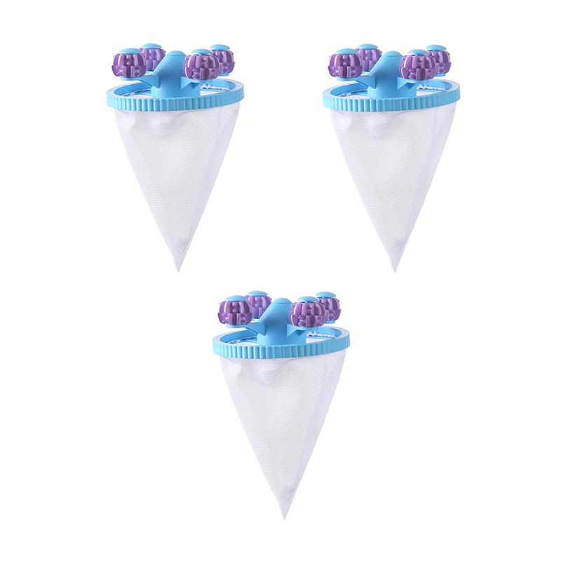 3Pcs Pet Hair Remover Washing Machine, Anti Lint Balls Washing Machine, Filter Bag Washing Machine Hair Remover, Hair Filter Bag