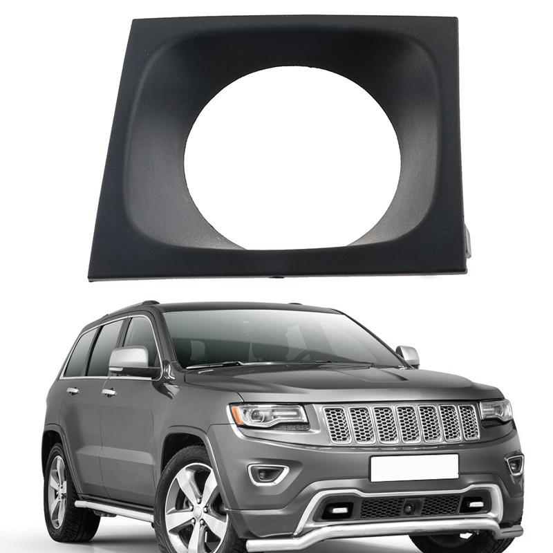 Fit for Jeep Grand Cherokee 2014-2015 Front Bumper ACC Adaptive Cruise Control Module Radar Bezel Cover Trim,ABS Black Replacement,Part 68143108AB