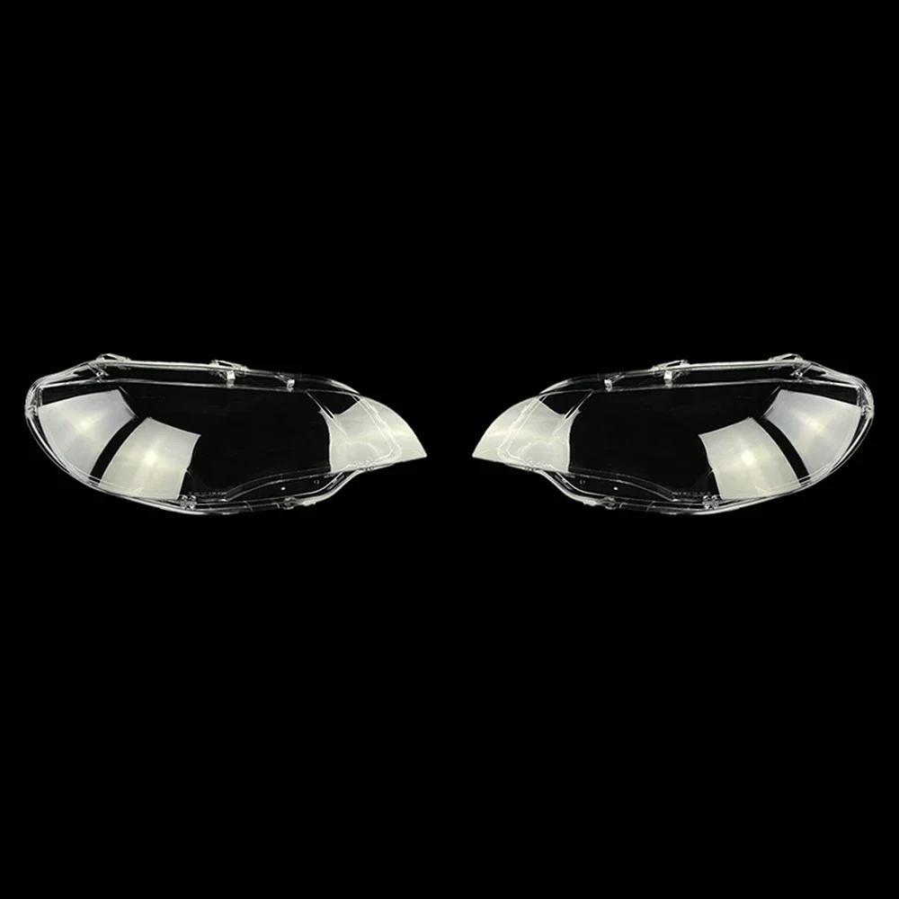 TXDQ1 Car Front Headlight Glass Headlamp Transparent Lampshade Lamp Shell Lens Cover For BMW X6 E71 2008 2009 2010 2011 2012 2013 2014